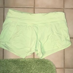 Size 6 lululemon shorts!